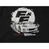 The Fast & The Furious Car Logo Men's Black Sweatshirt - 2 of 2