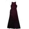 Alex Evenings Womens Velvet Ruffle Slit Gown Dress - 2 of 2