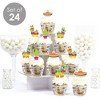 Big Dot of Happiness Pinata Party - Cupcake Decoration - Colorful Fiesta Cupcake Wrappers and Treat Picks Kit - Set of 24 - 2 of 4