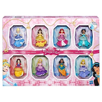 disney princess sparkling styles dolls