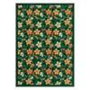 Floral Area Rugs Boho Style Washable Low Pile Non Slip Indoor Carpet for Nursery Playroom Bedroom Living Room - 4 of 4