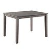 NicBex Dining Table Set for 4 Rectangular Wood Dining Table with 4 Upholstered Chairs for Kitchen - 3 of 4