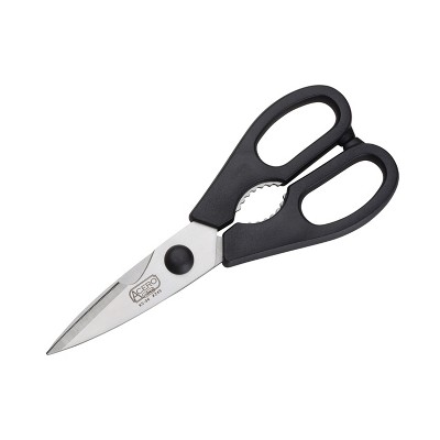 Stainless Steel Kitchen Shears with Soft Grip Dark Gray - Figmint™