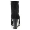 Journee Collection Women's Hepburn Inside Zip Wedge Booties - 3 of 4