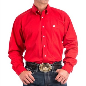 Men's Solid Button Shirt - CINCH - 1 of 3