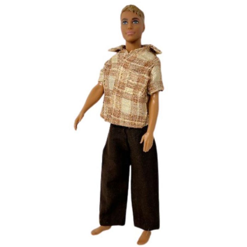 Doll Clothes Superstore Casual Brown Clothes Fit GI Joe And Barbie's Friend Ken, 3 of 5