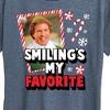 Women's - ELF - Christmas Smilings My Favorite Short Sleeve Graphic T-Shirt - image 2 of 4