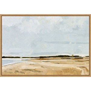 Amanti Art Quiet Coast I by Emma Caroline Canvas Wall Art Print Framed 23 x 16-in. - 1 of 4