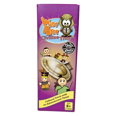 Griddly Kids Wise Alec Trivia Game, Civilize This Expansion Set