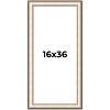 PosterPalooza | Panoramic Contemporary Silver Frame - UV Acrylic, Foam Board Backing, Hanging Hardware - 2 of 4