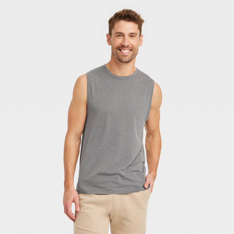 Men's Sleeveless Performance T-Shirt - All In Motion™, 1 of 5
