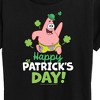 Women's - SpongeBob Squarepants - Happy St Patricks Day Short Sleeve Graphic T-Shirt - 2 of 4