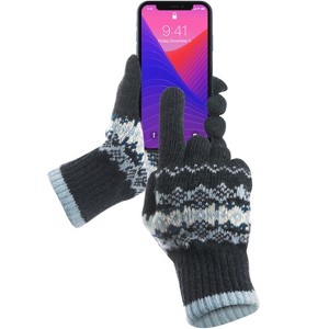 GreatShield Winter Touchscreen Gloves, Touch Screen Wool Gloves for Men & Women, Winter Gloves with 10 Conductive Fingertips for Christmas, Size L - 1 of 4