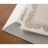 Best Paper Greetings 96 Pack Brown Foiled Blank Certificate Sheets, 2024 Graduation Diploma Award Papers for Printer, 8.5 x 11 in - 3 of 4