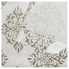 Nagano Belgian Linen Ikat Print Rod Pocket Window Curtain Panel Pair Exclusive Home - 4 of 4