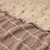 Grid Matelassé Throw Blanket - Hearth & Hand™ with Magnolia - image 3 of 3