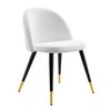 Modway Cordial Upholstered Fabric Dining Chairs - Set of 2 - 2 of 4