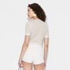 Women's Short Sleeve Crewneck Bikini Pullover Sweater - Wild Fable™ - 3 of 3