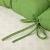 ARTPLAN Seat/Back Outdoor Chair Cushion,Set of 4 Patio Chair Cushion with Tie,Tufted Replacement for Patio Furniture,40x20x4 Inches,4 Count - 3 of 4