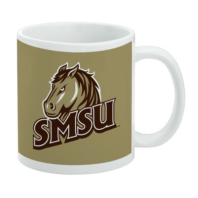 Southwest Minnesota State University Secondary Logo Ceramic Coffee Mug Novelty Gift Mugs for Coffee Tea and Hot Drinks 11oz White