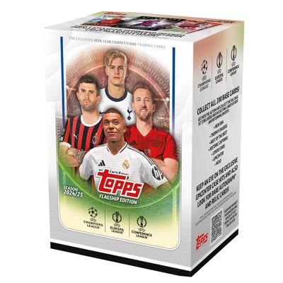 Topps UEFA 2024/25 Club Competitions Value Box | 7 Packs