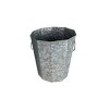 Slickblue Galvanized Metal Desk Planter, Geometric Wire Design, Planter & Holder, Contemporary, Silver, Size Options - 4 of 4