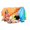 Funphix Fort 154 Pc Set for Supersized Glow in The Dark Fort Building + 4 Colored Sheets (Orange Yellow Balls) - 3 of 4