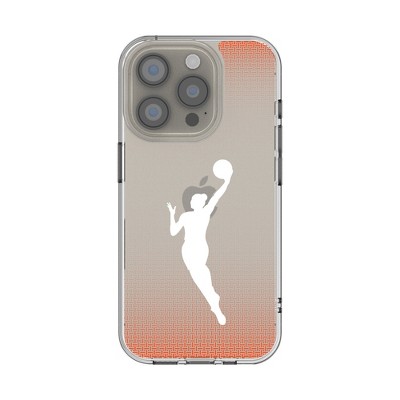 Keyscaper WNBA Linen Clear Cell Phone Case for Apple iPhone
