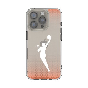 Keyscaper WNBA Linen Clear Cell Phone Case for iPhone 14 - 1 of 4