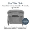 Inglesina Fast Table Chair - High Chair for Babies & Toddlers 6-36 Months, Fits Tables 0.8'' - 3.35'' Thick - Includes Travel Bag - 2 of 4