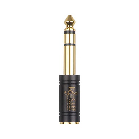 Insten 1/4 6.35mm To 1/8 3.5mm M/f Audio Adapter, Gold : Target