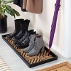 Anji Mountain 34.5''X14''X1.5'' Rubber Boot Tray - Galapagos - 4 of 4