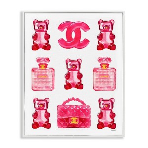 Stupell Industries Red Glam Gummy Candy, 16" x 20" - 1 of 4
