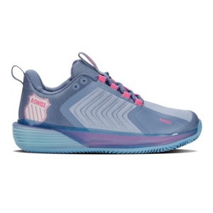 K-Swiss Women's Ultrashot 3 HB Clay Court Tennis Shoe (Infinity