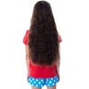 DC Comics Girls' Wonder Woman Gold Foil Logo Shirt and Shorts Pajama Set WW Logo - 2 of 4