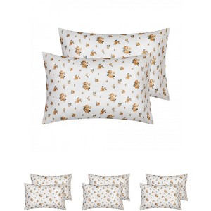 REGALWOVEN Soft Cotton Floral Pattern Pillowcase with Envelope Closure 4 Pcs - 1 of 4