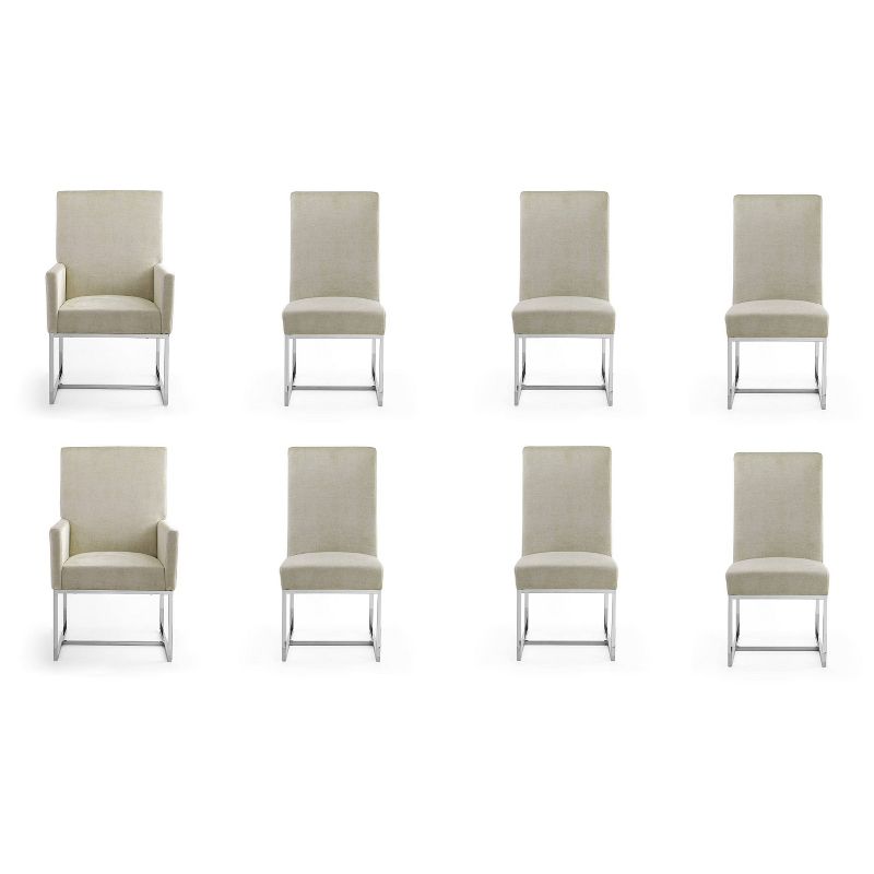 Set of 8 Element Dining Chairs - Manhattan Comfort, 1 of 12