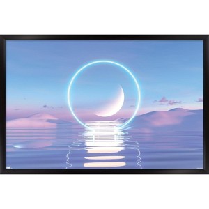 Trends International Water Landscape Framed Wall Poster Prints - 1 of 4