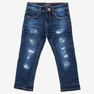 RAW X Boy's Heavy Distressed Jeans - 1 of 4