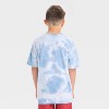 Boys' Super-Man Americana Short Sleeve Graphic T-Shirt - Light Blue - 3 of 4