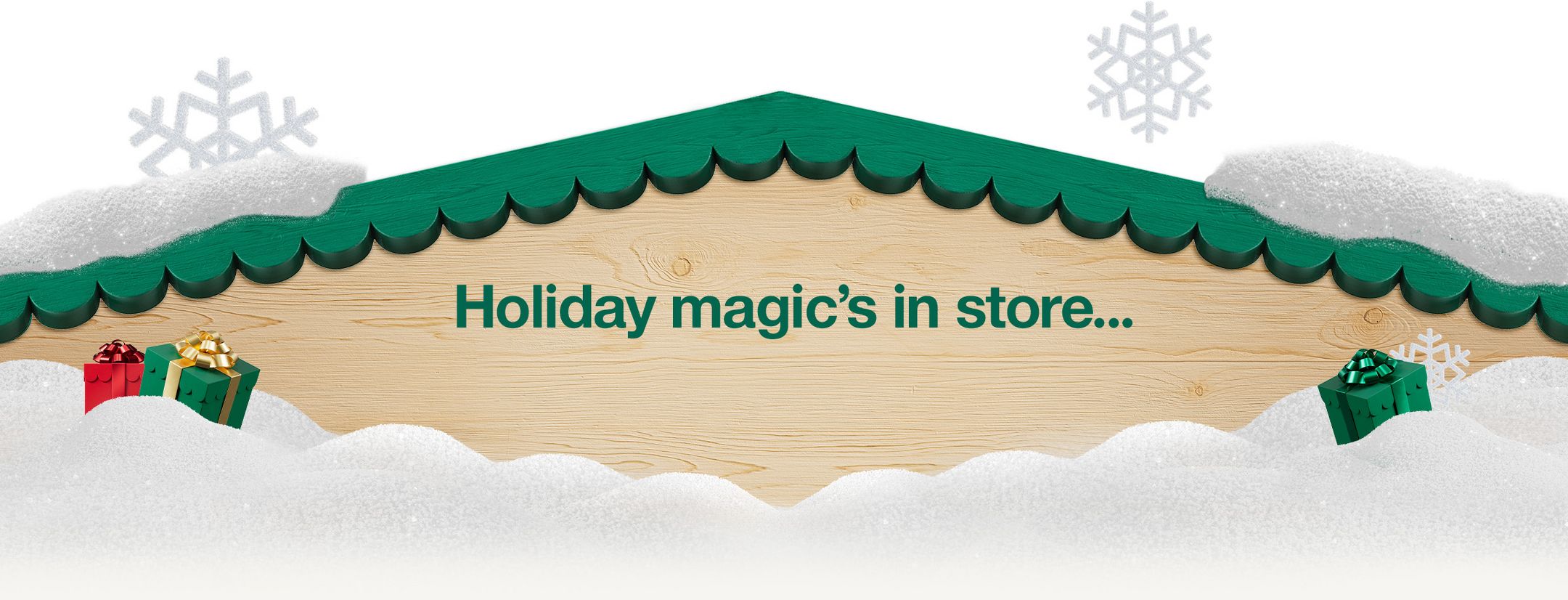 Holiday magic is in store...