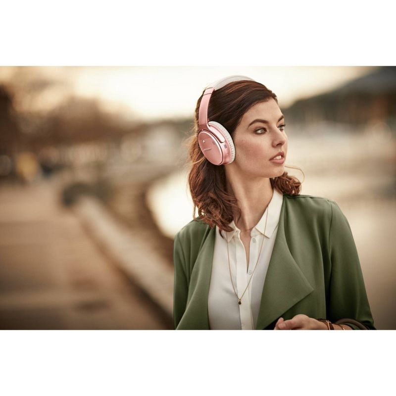 Bose QuietComfort 35 Noise Cancelling Bluetooth Wireless Headphones II - Rose Gold, 6 of 7