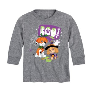 Boys' - Paw Patrol - Boo Long Sleeve Graphic T-Shirt - 1 of 4