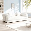 Racxily Loveseat Sofa for Living Room Apartment Bedroom and Compact room, Upholstered Sectional Couch - 2 of 4
