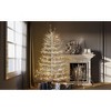 Racxily 7.5ft Artificial Christmas Tree:Pre-Lit (560 Lights) & Pre-Decorated (Frosted Pine,Cones, Berries),Perfect for Home/Office/Holiday Parties - 3 of 4