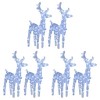 vidaXL Christmas Reindeers 6 pcs Cold White 240 LEDs Acrylic - 2 of 4