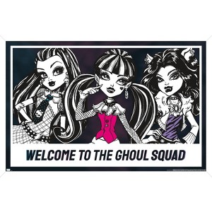 Trends International Mattel Monster High - Ghoul Squad Framed Wall Poster Prints - 1 of 4