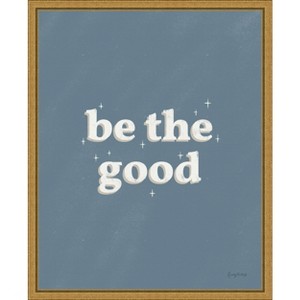 Amanti Art Be the Good Blue by Becky Thorns Canvas Wall Art Print Framed 16 x 20-in. - 1 of 4