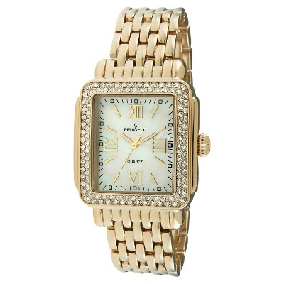 bezel gold watch