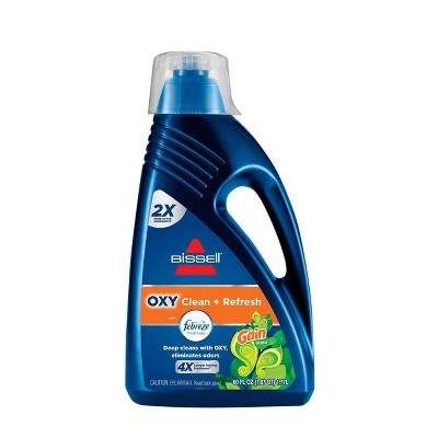 Bissell Woolite 2X Pet Carpet Cleaner - 64oz Oxy Formula For Stains & Odors